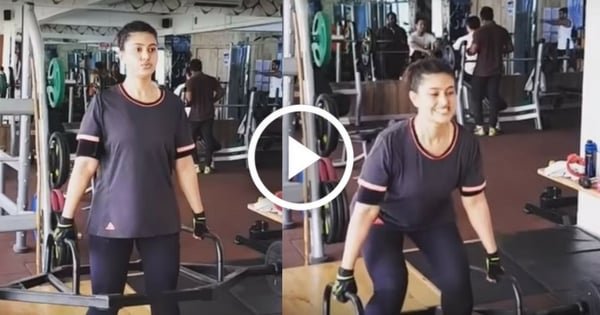 Actress Sneha's New Gymming Video Makes Her Fans Crazy 1