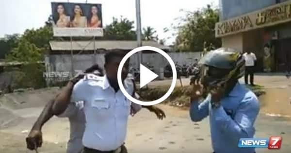 Public Trash Police Officer Who Try To Bribe Commuters 26