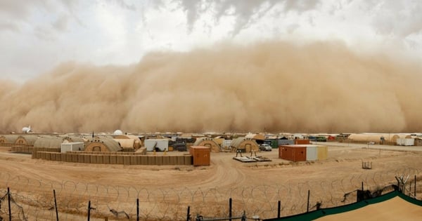 Dust storms affected Up & Rajasthan 1