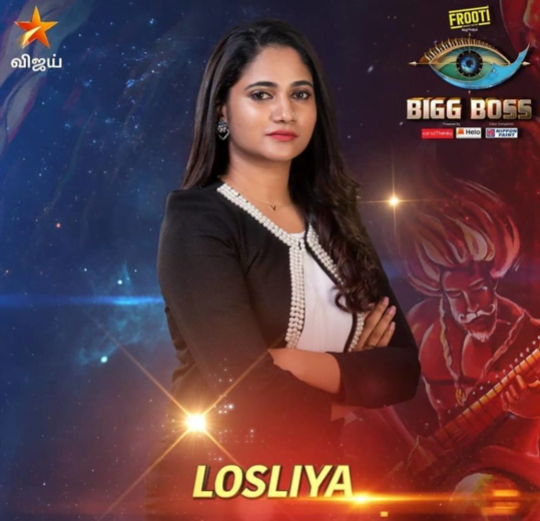 Bigg Boss 3 Tamil- Losilya Mariya