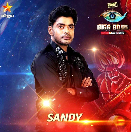 bigg boss 3 tamil -sandy 