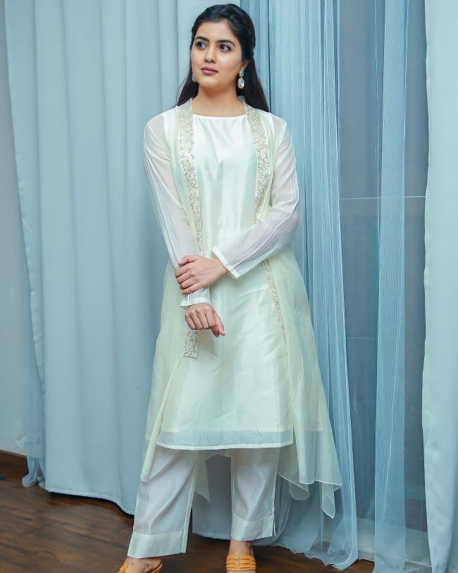 Amritha Aiyer White Dress