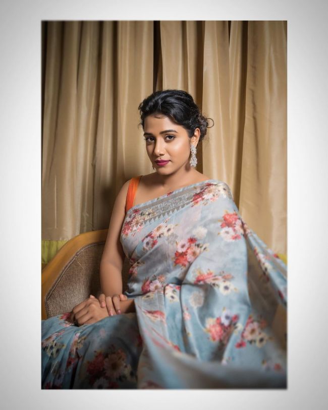 Shilpa Manjunath Saree