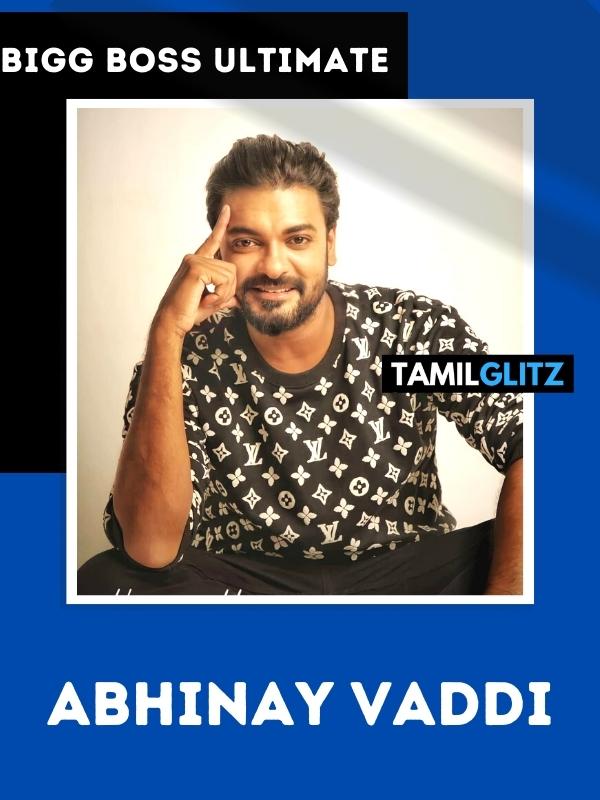 Bigg Boss Ultimate Tamil Vote for Abhinay Vaadi