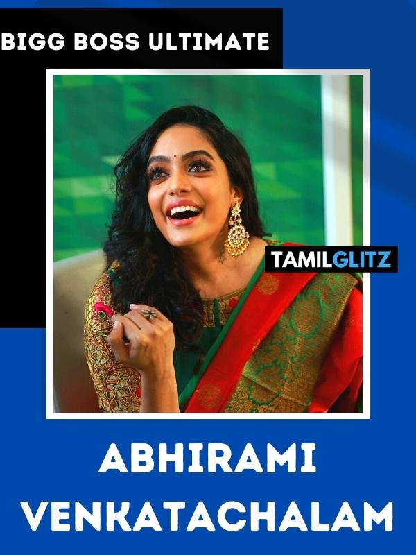 Bigg Boss Ultimate Tamil Vote for Abhirami Venkatachalam