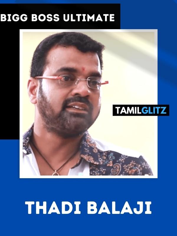 Bigg Boss Ultimate Tamil Vote for Thadi Balaji