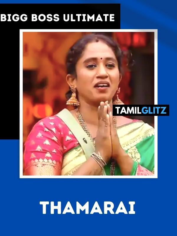 Bigg Boss Ultimate Tamil Vote for Thamarai