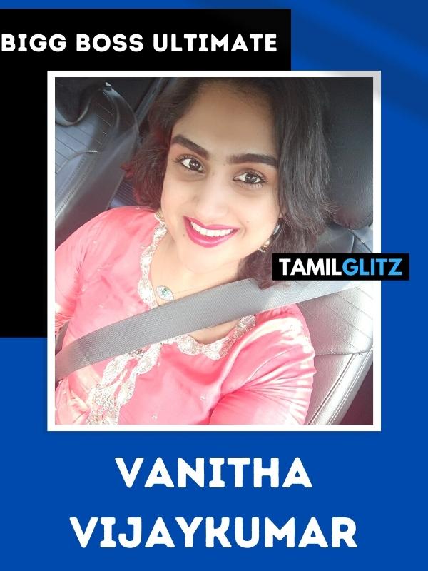 Bigg Boss Ultimate Tamil Vote for Vanitha Vijayakumar