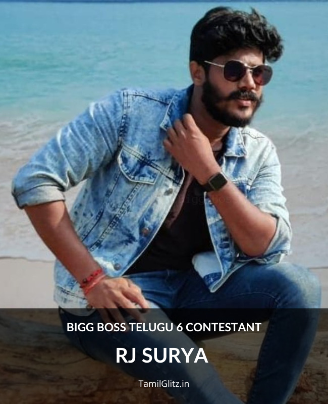 Bigg Boss Telugu 6 Contestant RJ Surya