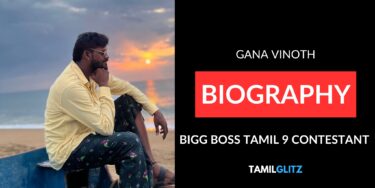 Gana Vinoth (Bigg Boss Tamil 9) Wiki, Age, Family, Images 1