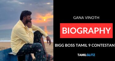 Gana Vinoth (Bigg Boss Tamil 9) Wiki, Age, Family, Images