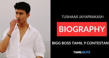 Tushaar Jayaprakash (Bigg Boss Tamil 9) Wiki, Age, Family, Images
